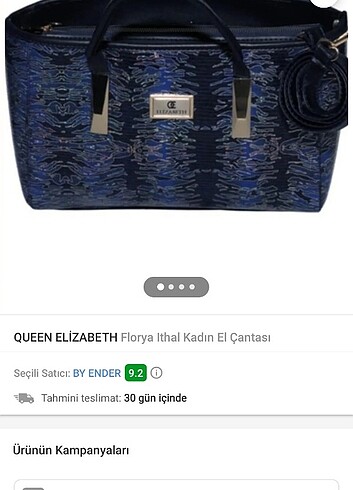Diğer Lacivert çanta