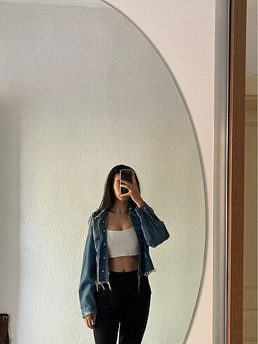LCW crop kot ceket