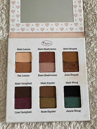 The Balm The Balm Meet Matte Schmaker Far Paleti