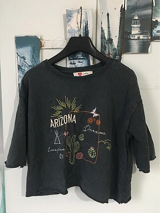 koton yıkamalı t shirt