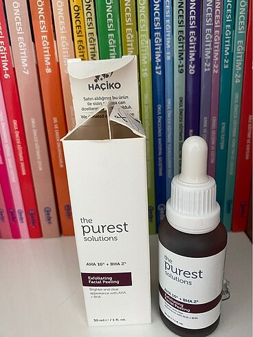 The purest cilt tonu eşitleyici peeling