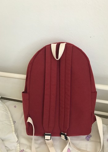 LC Waikiki Bordo Kadın Süet Sırt Çantası