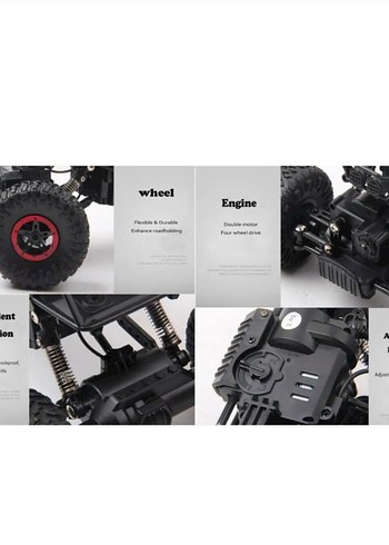 Kara Off-Road Oyuncak Araba - Görsel 5