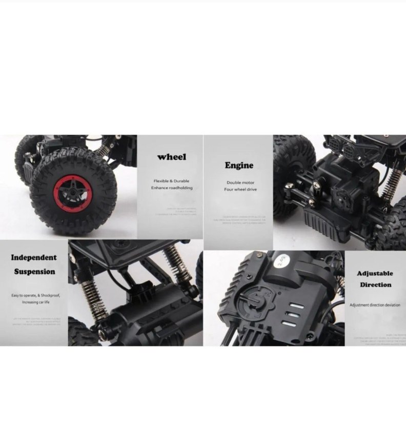 Kara Off-Road Oyuncak Araba - Görsel 5