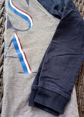 Erkek Çocuk Gri Baskılı Sweatshirt - Görsel 3