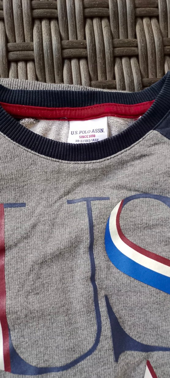 Erkek Çocuk Gri Baskılı Sweatshirt - Görsel 4