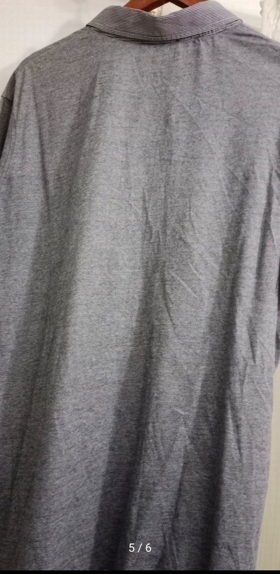 Gri Kısa Kollu Erkek Polo Tişört - Görsel 3