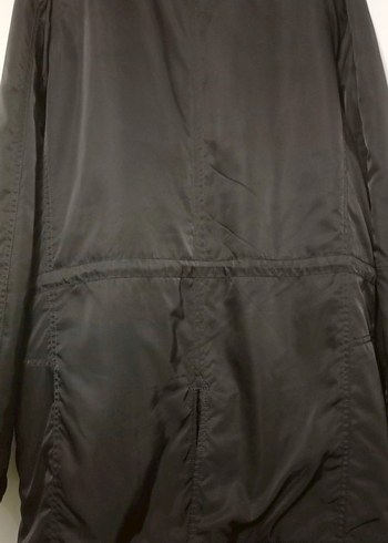 Düğmeli Siyah Erkek Mont - Görsel 2