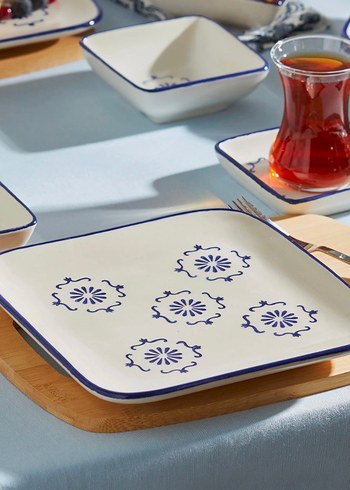 Emsan Mavi Desenli Kahvaltı Seti - Görsel 2