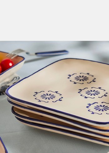 Emsan Mavi Desenli Kahvaltı Seti - Görsel 5