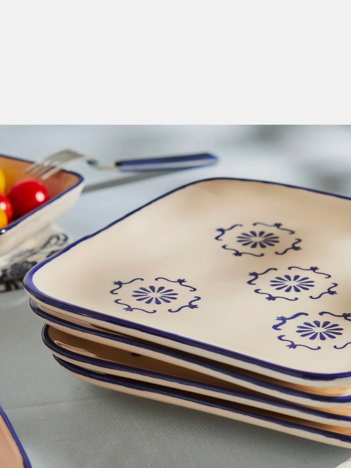 Emsan Mavi Desenli Kahvaltı Seti - Görsel 5