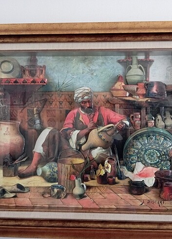 Kağıt rölyef sanatı tablo