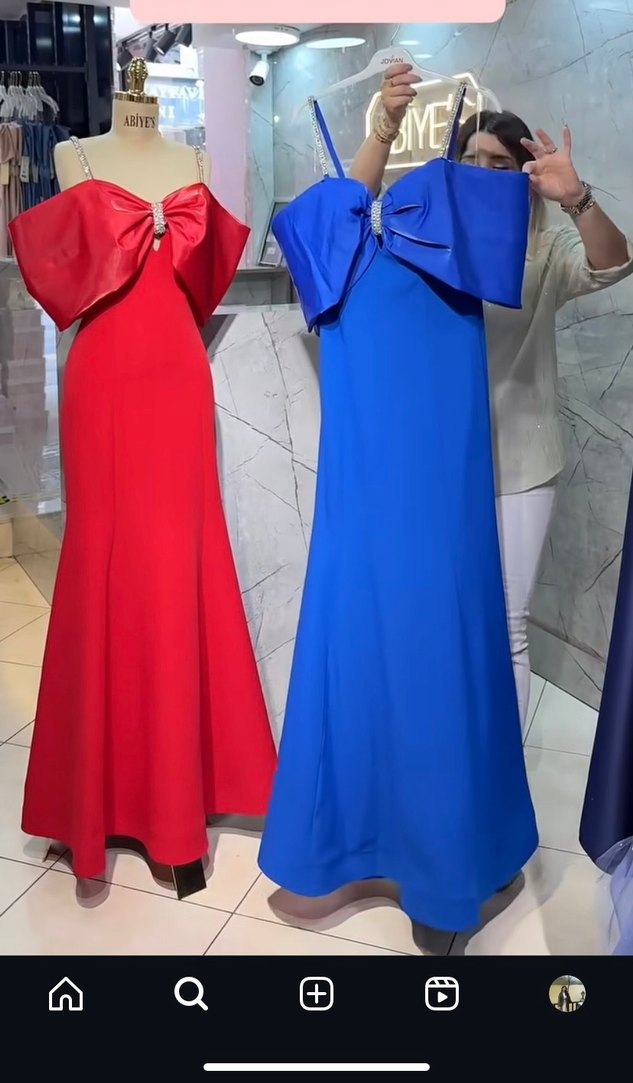 Straplez  askılı Siyah uzun  Abiye Elbise - Görsel 2