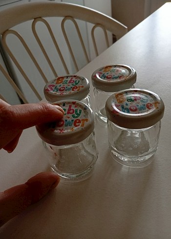 Renkli Baby Shower Bebek Şişesi 4 adet - Görsel 3