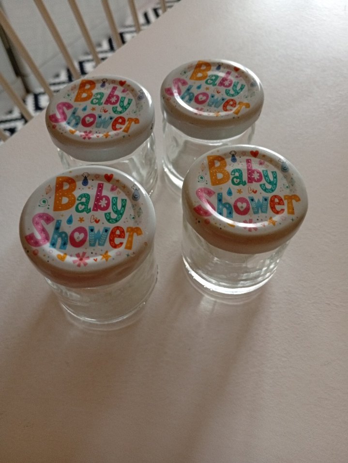 Renkli Baby Shower Bebek Şişesi 4 adet - Görsel 2