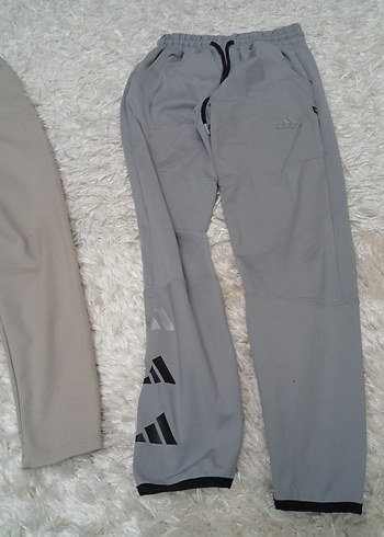 Gri Fermuarlı Rahat Kesim Outdoor Eşofman - Görsel 3