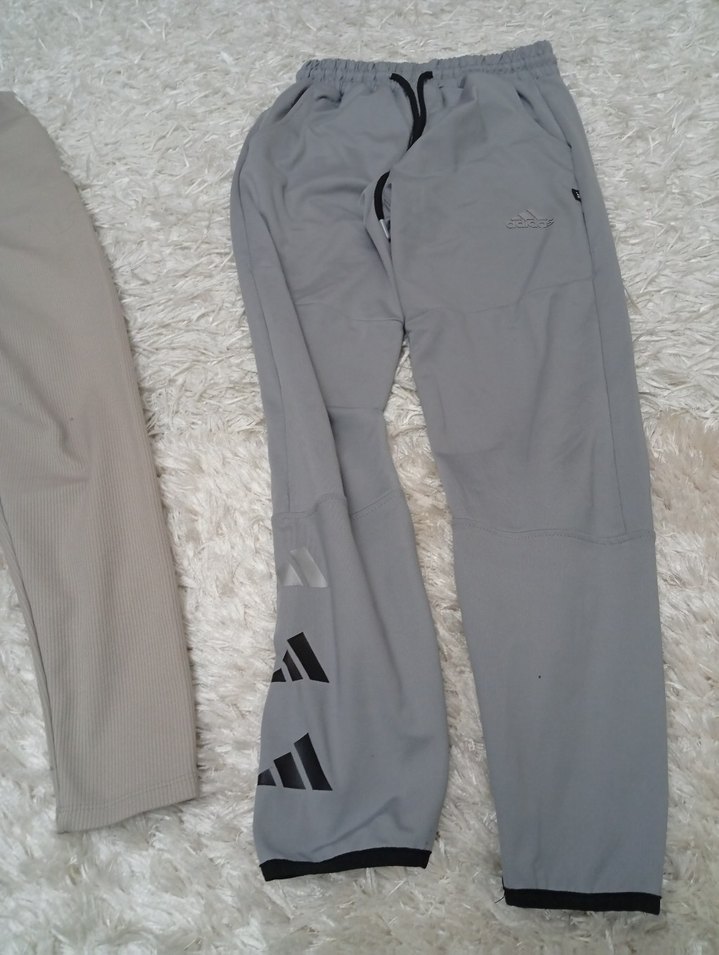 Gri Fermuarlı Rahat Kesim Outdoor Eşofman - Görsel 3