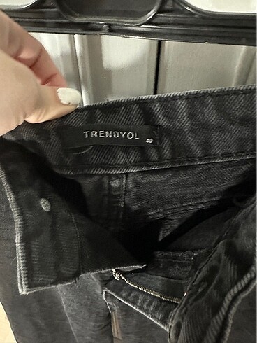 Trendyol & Milla TRENDYOLMİLLA KOT WİDE LEG PANTOLON