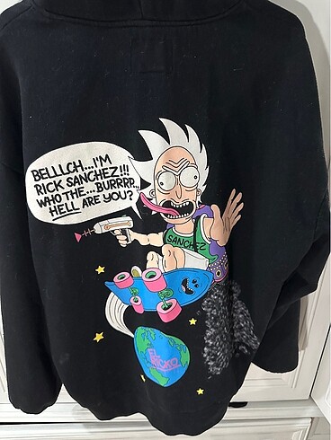 Bershka BERSHKA RİCK AND MORTY SWEATSHIRT