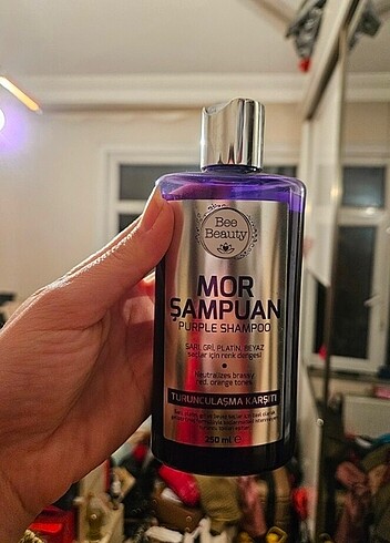Mor şampuan