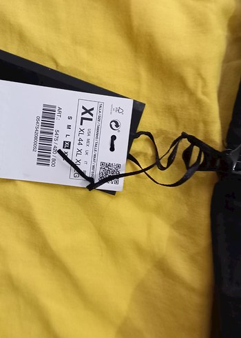 Zara Düğmeli Kapüşonlu Siyah Erkek Mont - Görsel 4