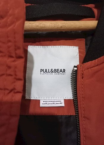 Pull and bear capitone bomber ceket - Görsel 5