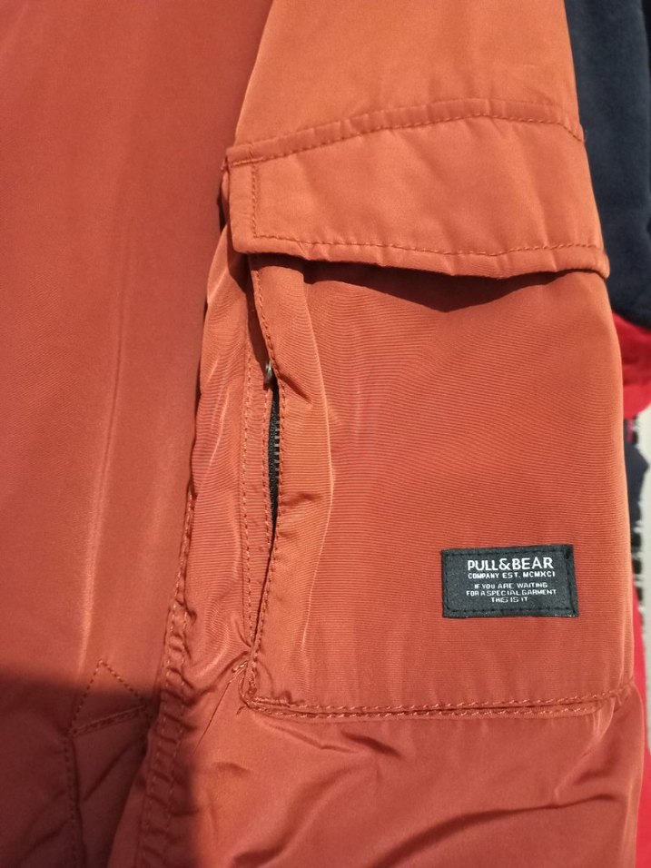 Pull and bear capitone bomber ceket - Görsel 3