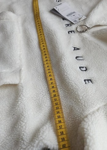 Şherpa dokuma Zara erkek peluş ceket - Görsel 4