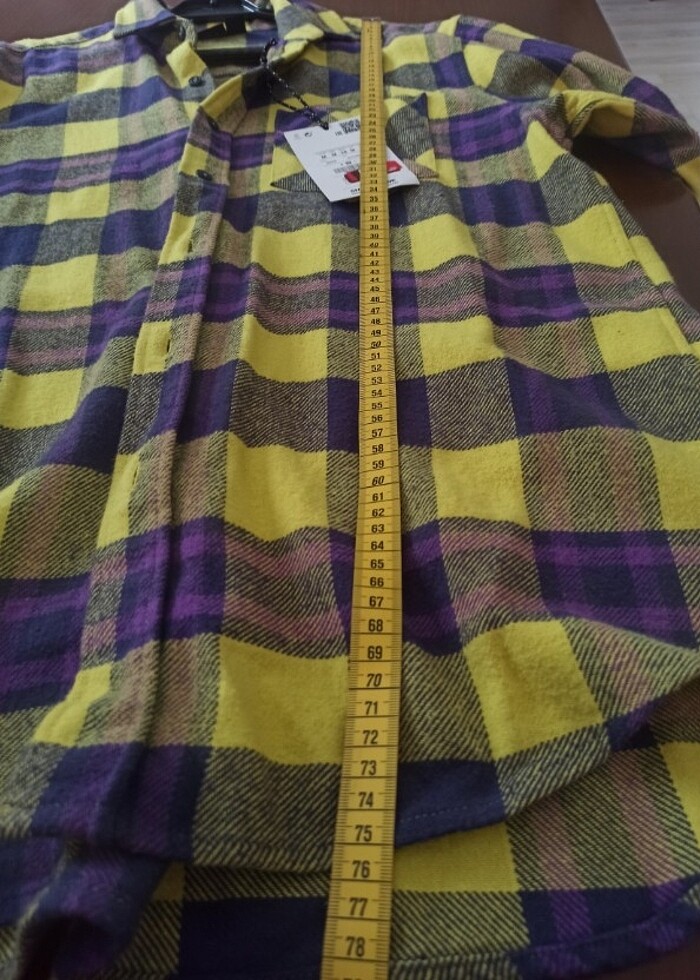 Pull&bear % ???? pamuklu relaxed fit oduncu gömlek  - Görsel 2