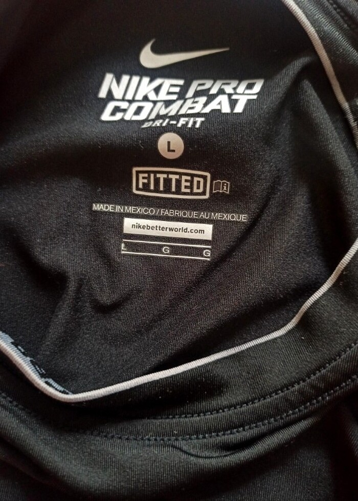 Nike pro combat dri- fit uzun kolllu t shirt - Görsel 3