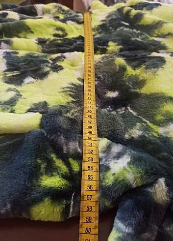 Zara suni kürk mont - Görsel 3