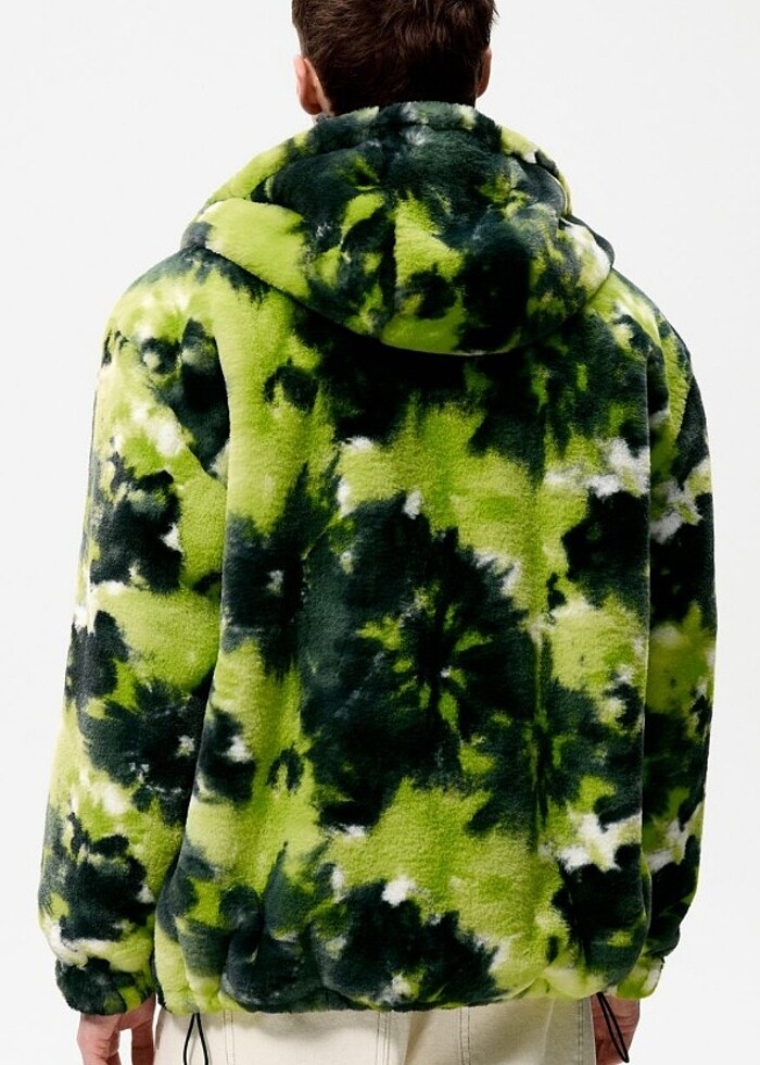 Zara suni kürk mont - Görsel 5