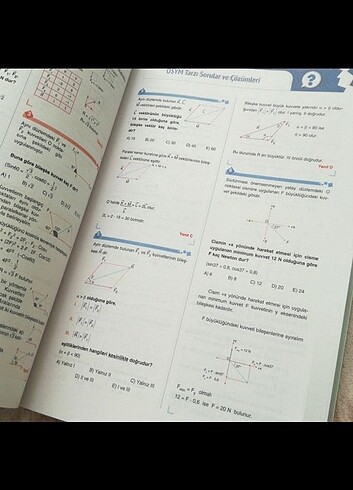  Çap yayınları AYT Fizik Seti 