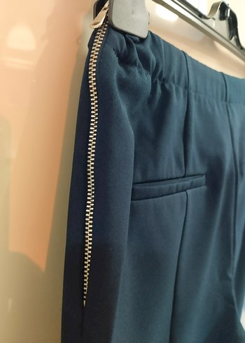 İpekyol Lacivert Kadın Kumaş Pantolon Midi Boy - Görsel 5