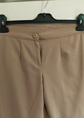 İpekyol Camel Kadın Kumaş Pantolon Midi Boy - Görsel 2