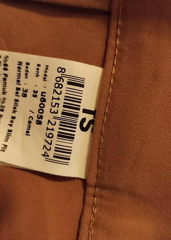 İpekyol Camel Kadın Kumaş Pantolon Midi Boy - Görsel 5