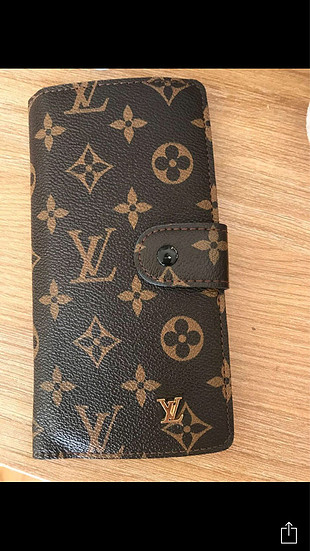 universal Beden Kahverengi orijinali ile bire bir A kalite Louis Vuitton cüzdan