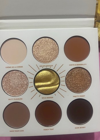  Beden Renk Morphe Far Paleti - Gold Seeker