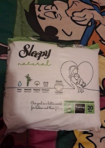 Sleepy Sleepy Natural Külot Bebek Bezi 20 Adet Xlarge