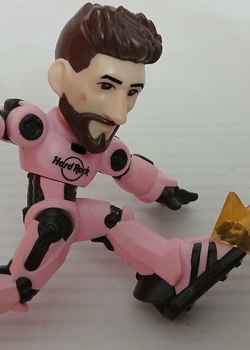  Beden Renk Hard Rock Messi Oyuncak Figür