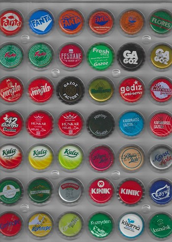 242 Parçalık Gazoz Kapağı Koleksiyonu - Görsel 3