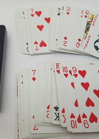 Beden Renk 2'li İskambil Destesi
