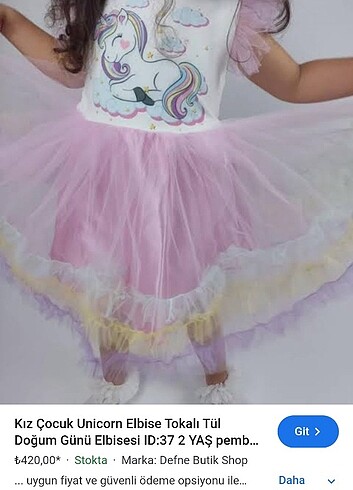 Diğer Unicorn Elbise