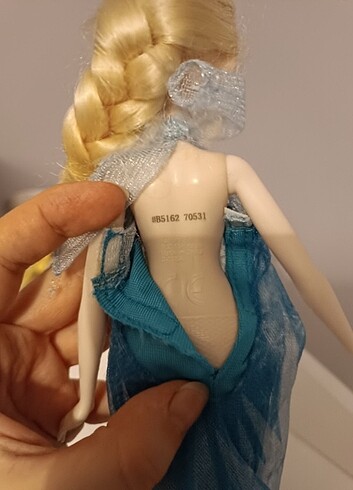 Beden Frozen Elsa bebek