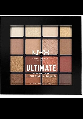 Nyx Ultimate Shadow Palette Warm Neutrals