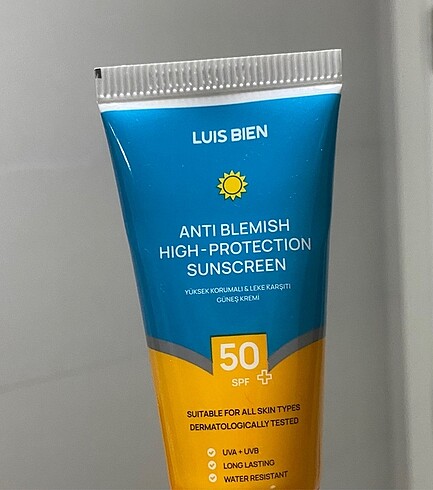 Luis Bien 50 SPF+ Leke Karşıtı Yüz Güneş Kremi
