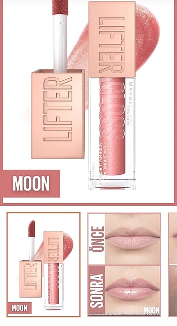 Maybelline New York Lifter Gloss Nemlendirici Dudak Parlatıcısı
