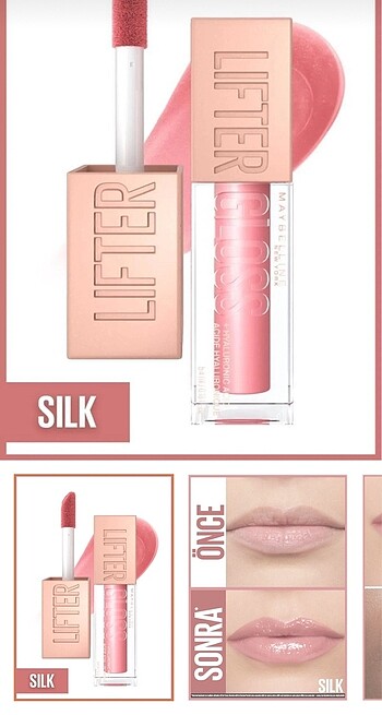 Maybelline New York Lifter Gloss Nemlendirici Dudak Parlatıcısı