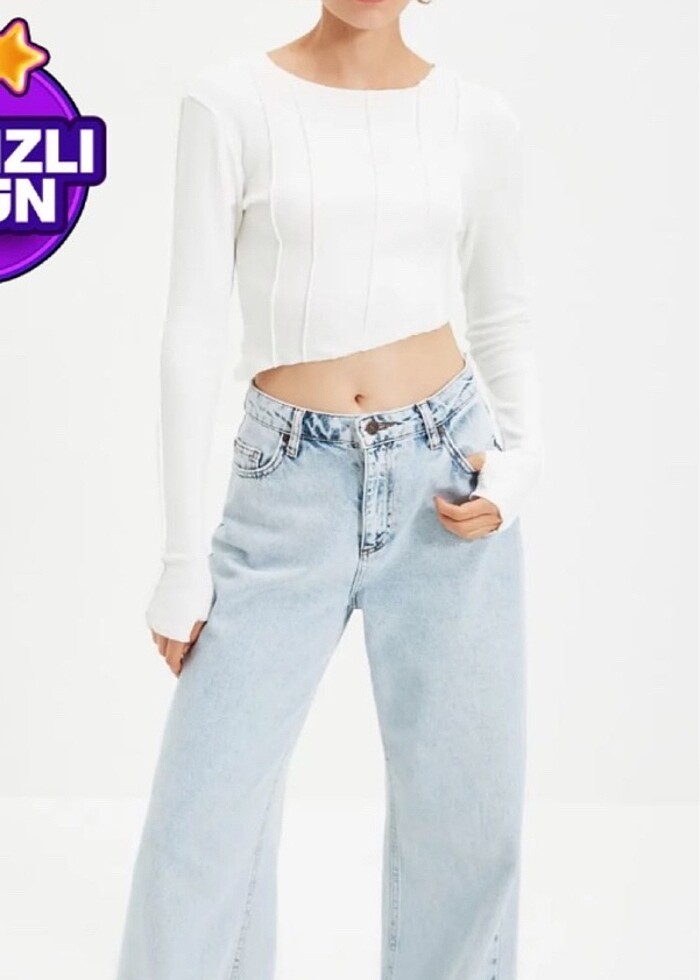 Koton gömlek Trendyolmilla Tişört - Görsel 2