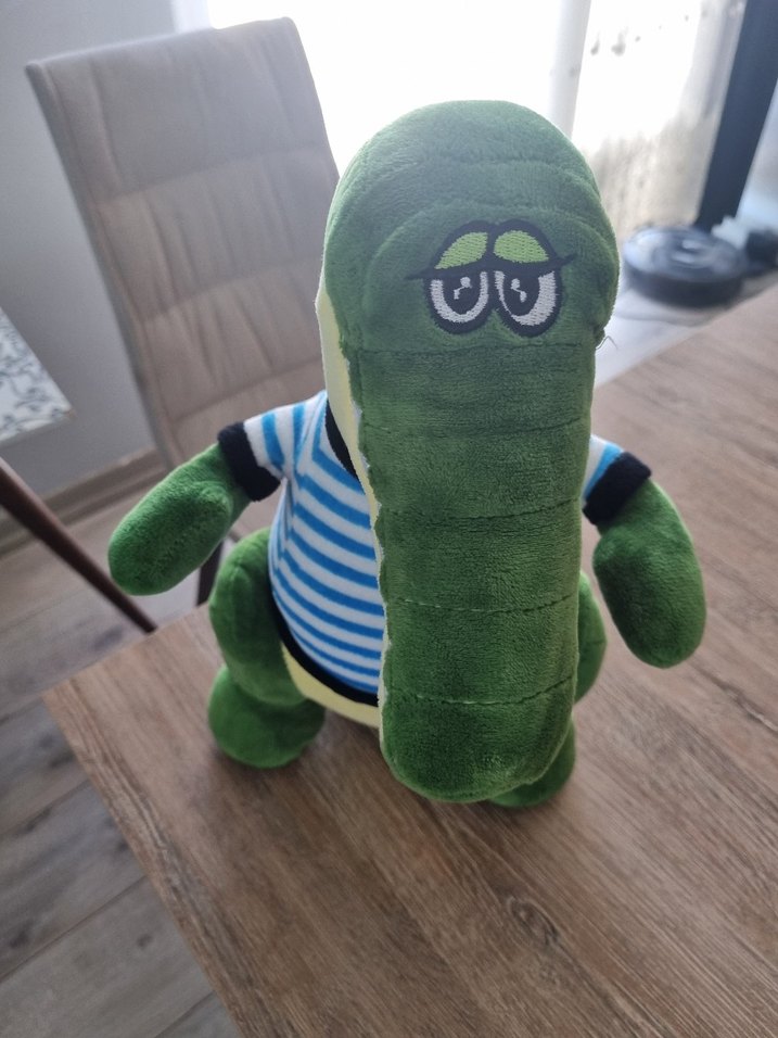 Yeşil Timsah Peluş Oyuncak - Görsel 4